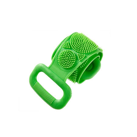 Silicone Back Scrubber Towel, Powerful Double-Sided Body Scrubber for Shower