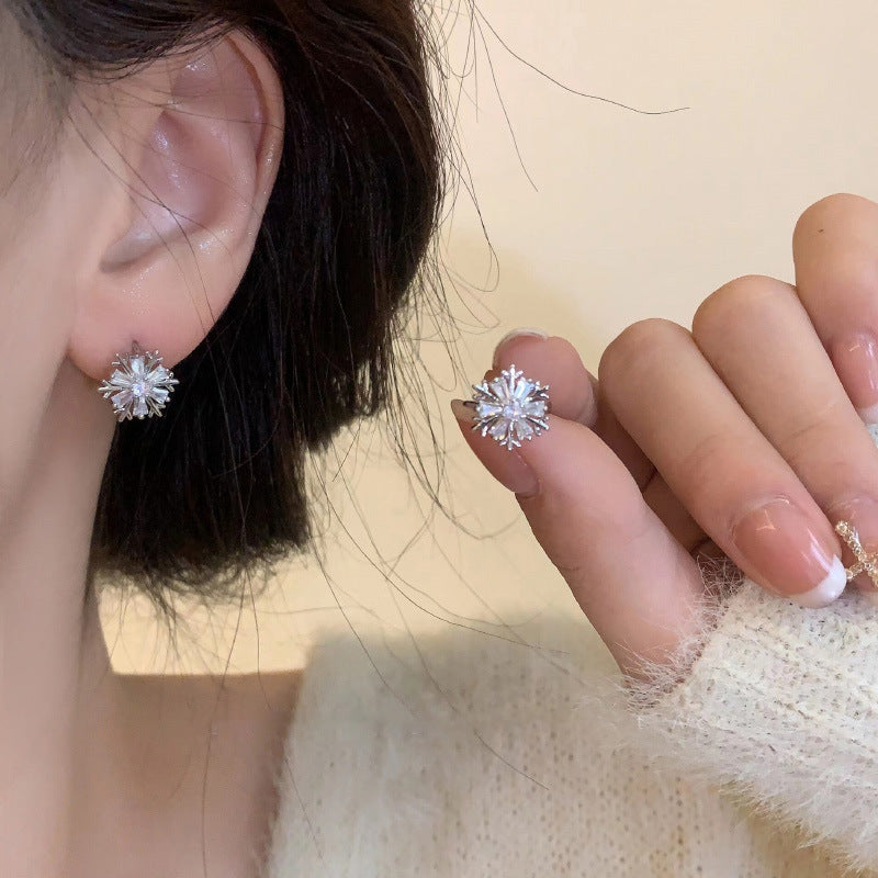 Snowflake Earrings-Niche Design