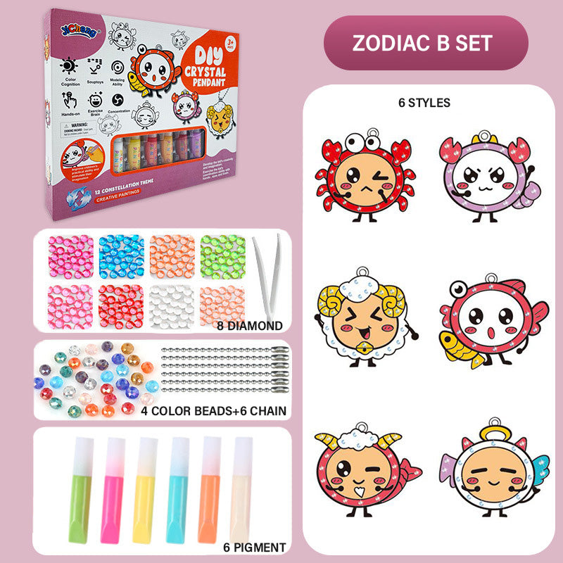 DIY Crystal Paint Arts and Crafts Set