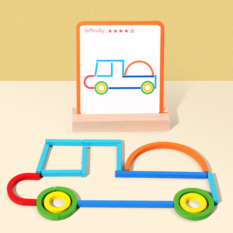Children’s Educational Puzzle – Early Learning & Brain Development Toy
