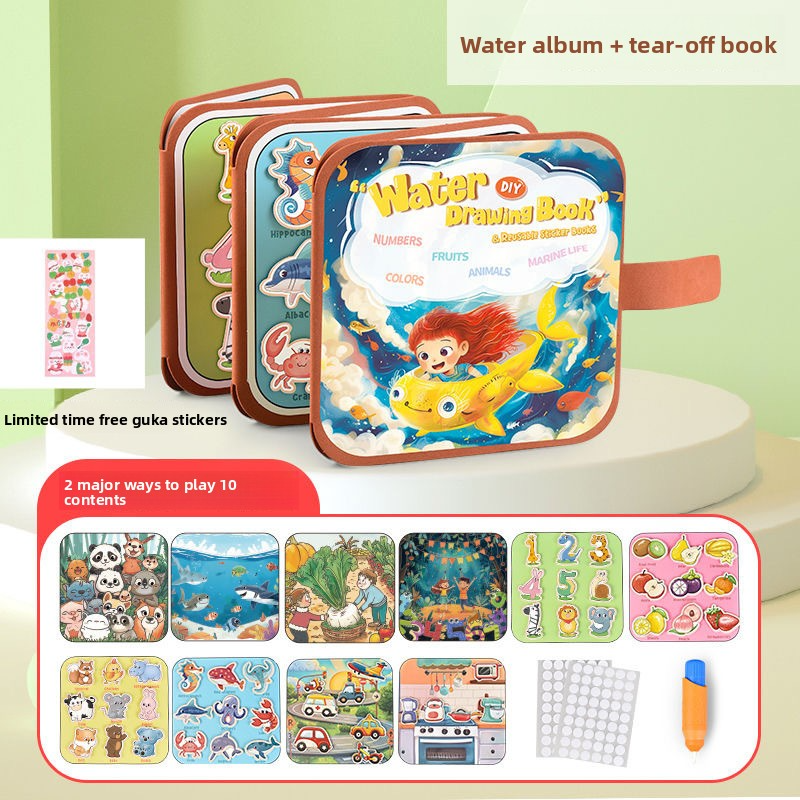 DIY Water Drawig Book
