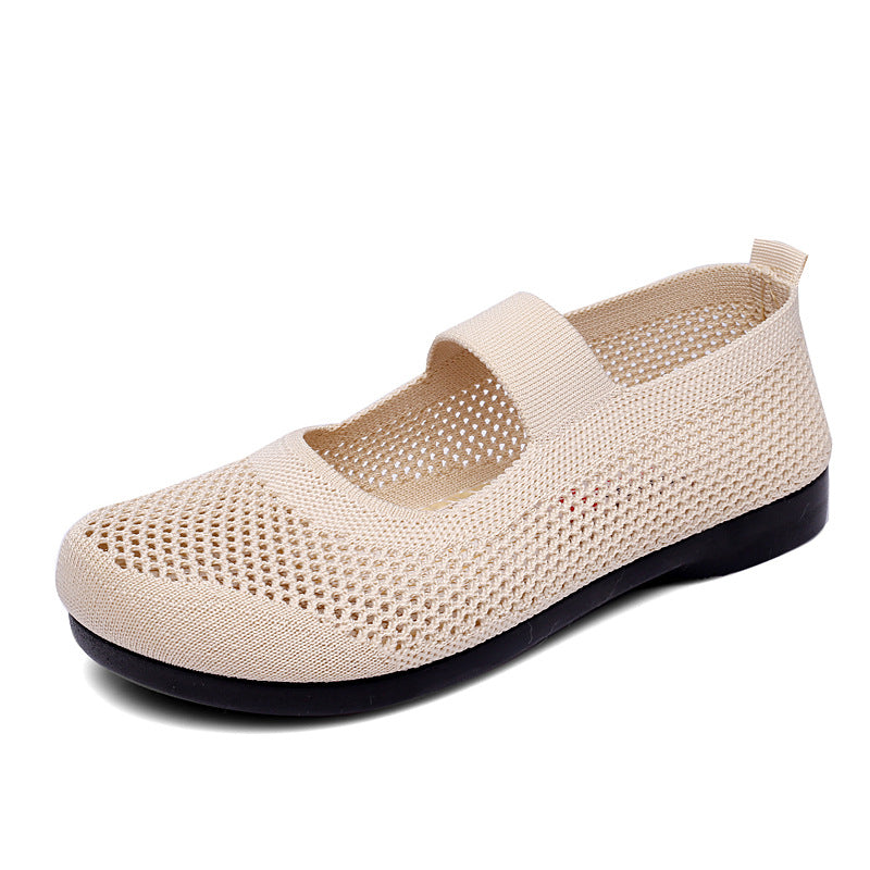Soft-soled breathable casual mesh shoes