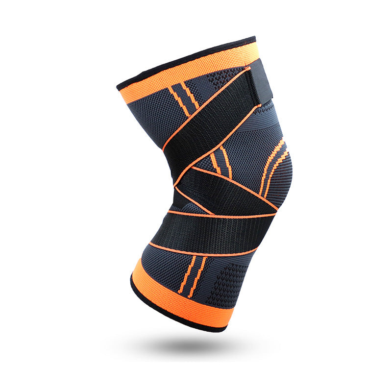 High-quality sports knee brace with straps
