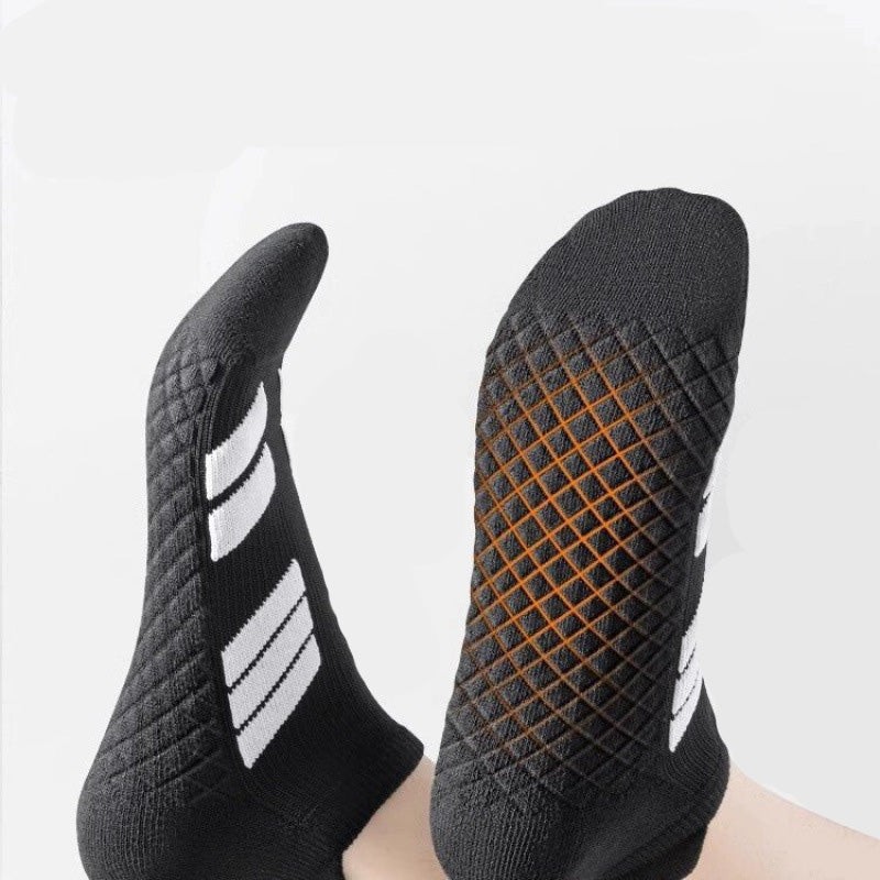 Men’s Breathable Sweat-Wicking Running Socks