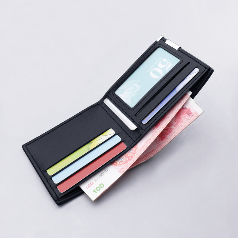 Men's Wallet with Multiple Card Slots Fashionable Card Holder