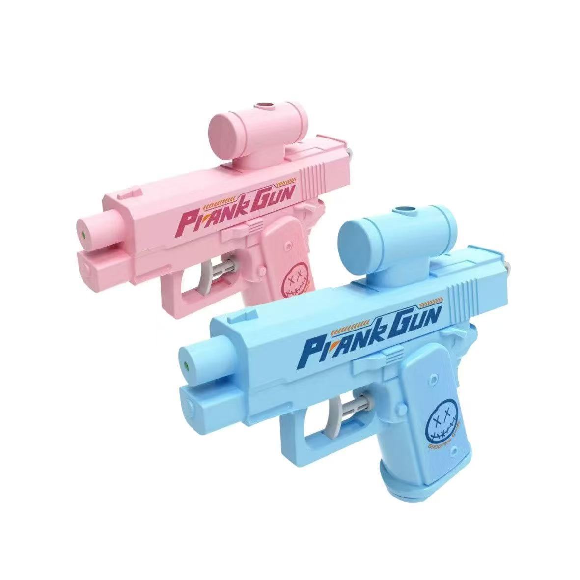 Prank toy water gun with double-headed shooting