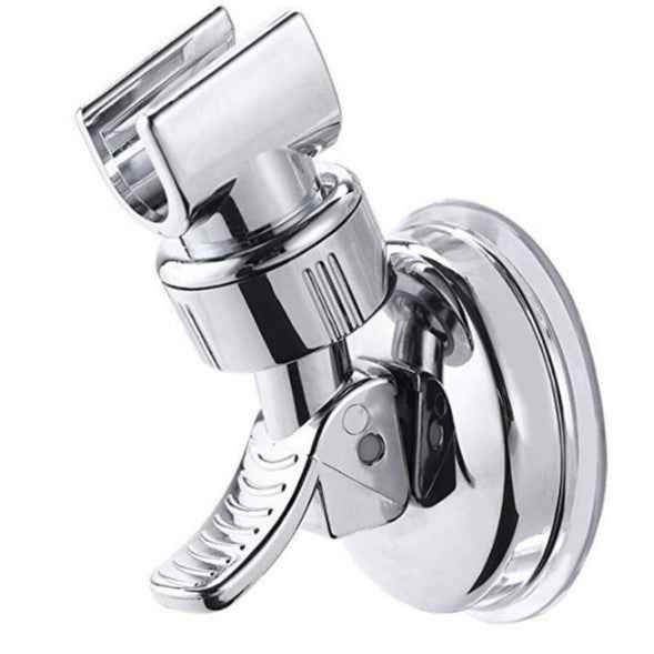 No-Drill Suction Cup Shower Head Holder – Wall-Mounted Bathroom Bracket