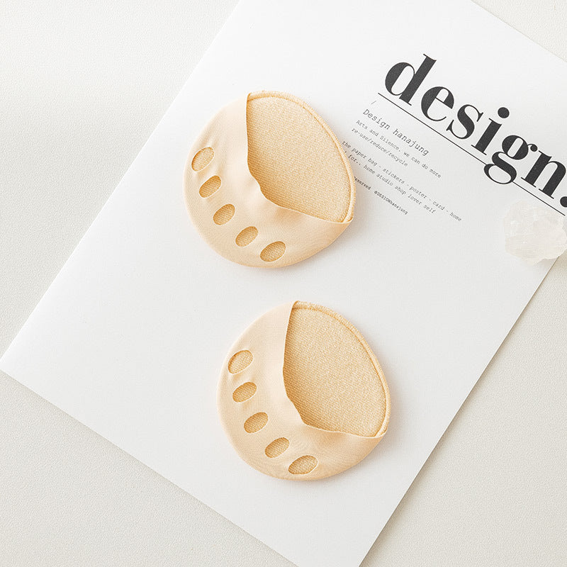 Soft and elastic insole, non-slip and sweat-absorbent, relieves pain caused by high heels