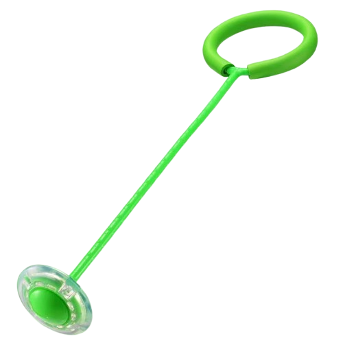 Kids’ LED Flashing One-Leg Hop Ring