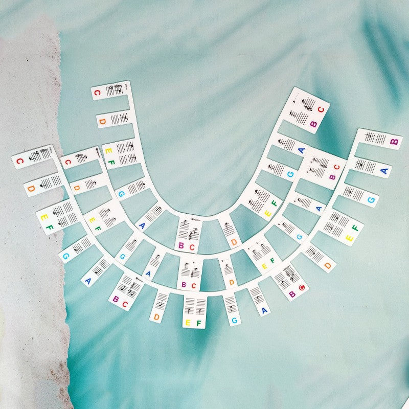 Detachable Piano Note Guide