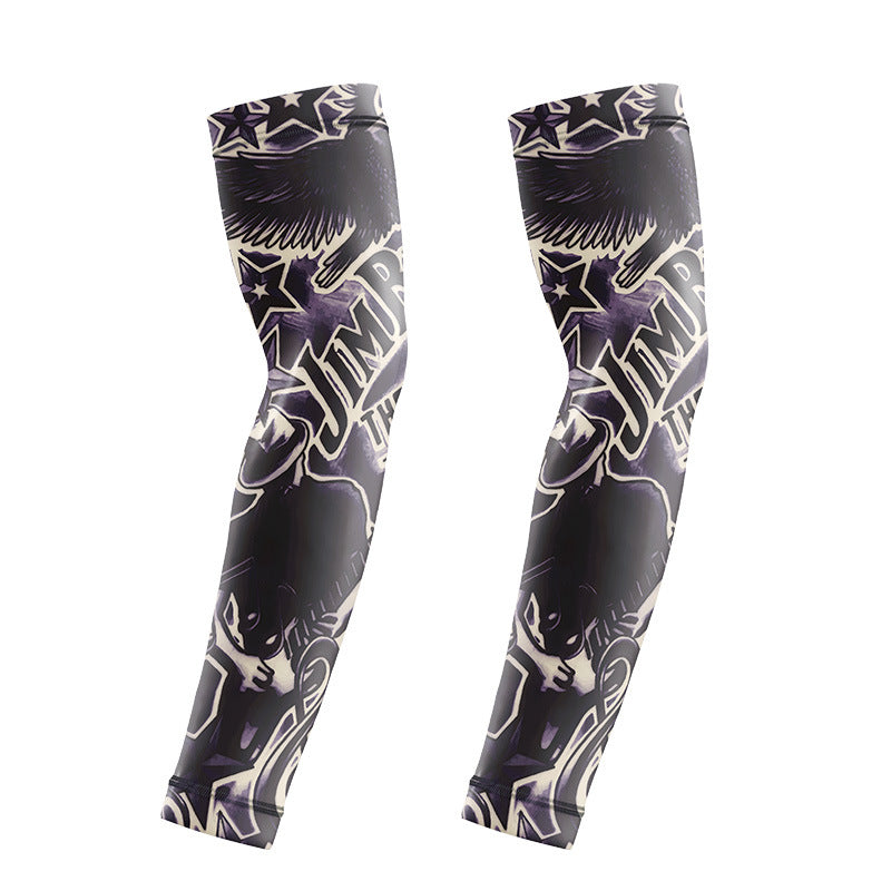 Ultra-Thin Sun Protection Tattoo Sleeves For Cool Guy