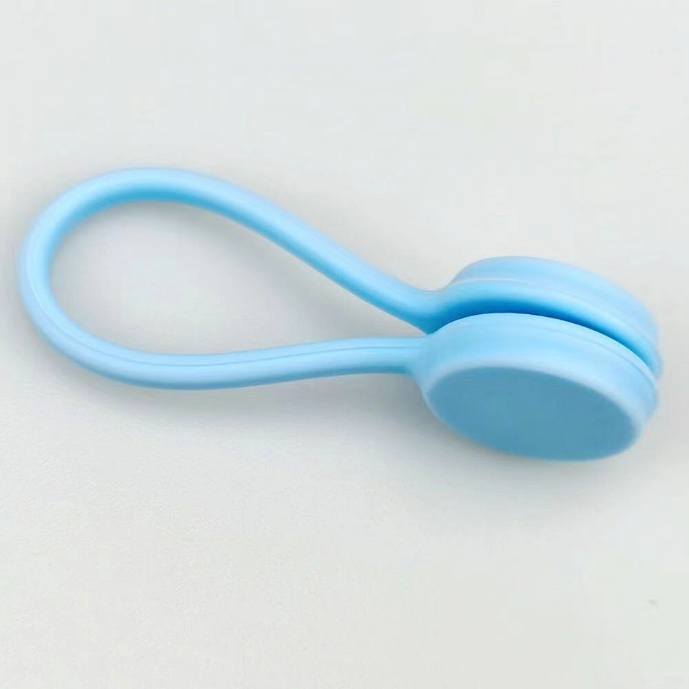 Silicone Magnetic Earphone Cable Winder