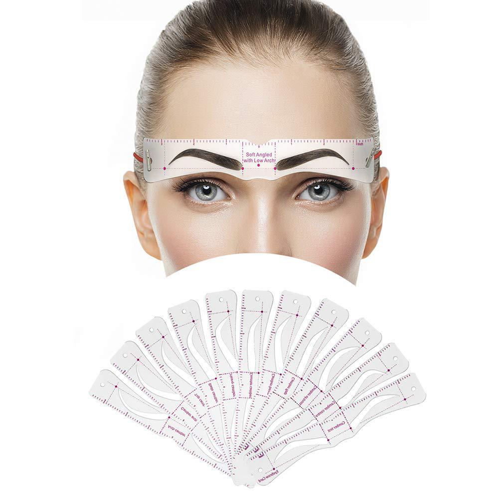 Eyebrow Stencil Kit (12 Pack)