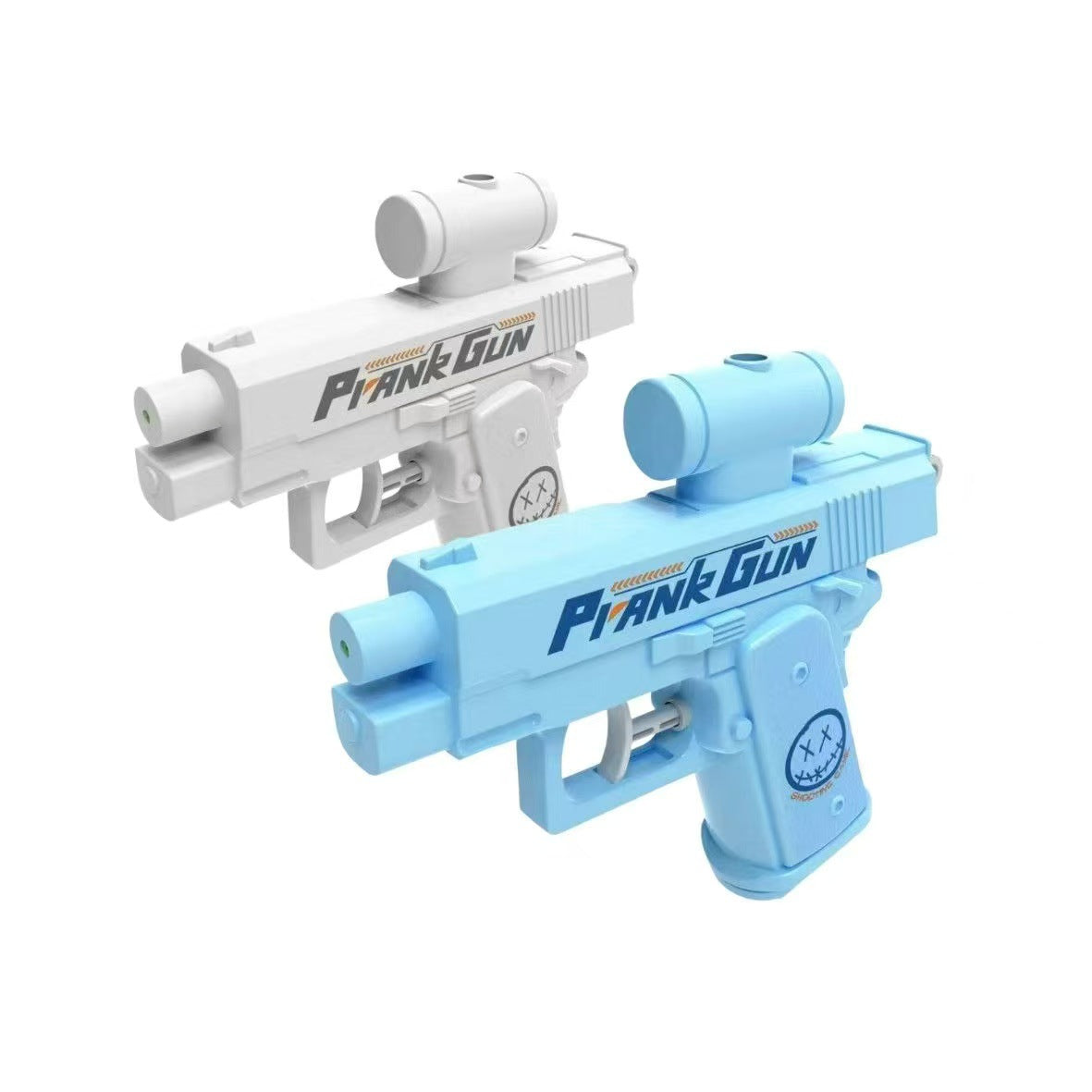 Prank toy water gun with double-headed shooting
