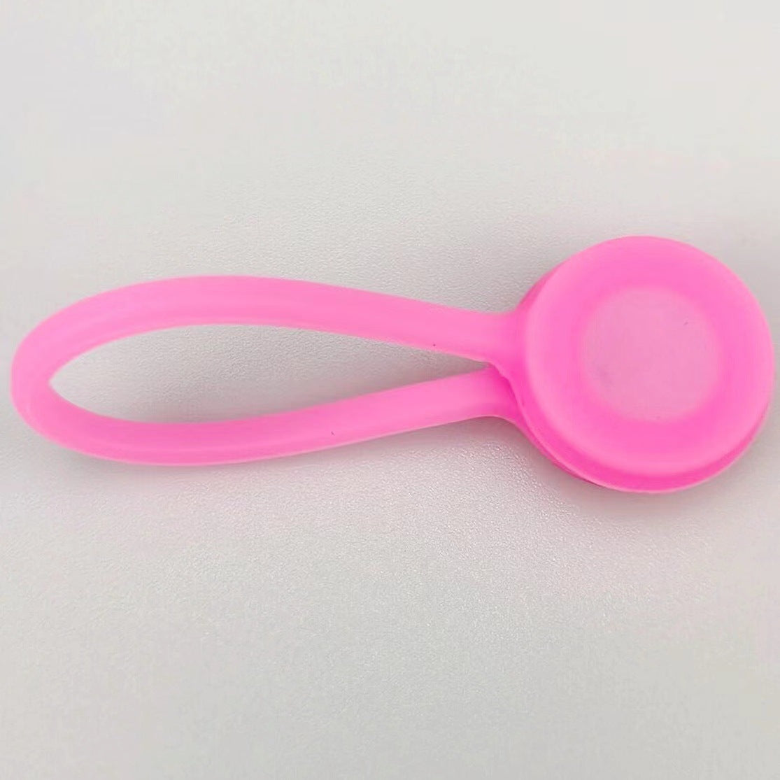 Silicone Magnetic Earphone Cable Winder