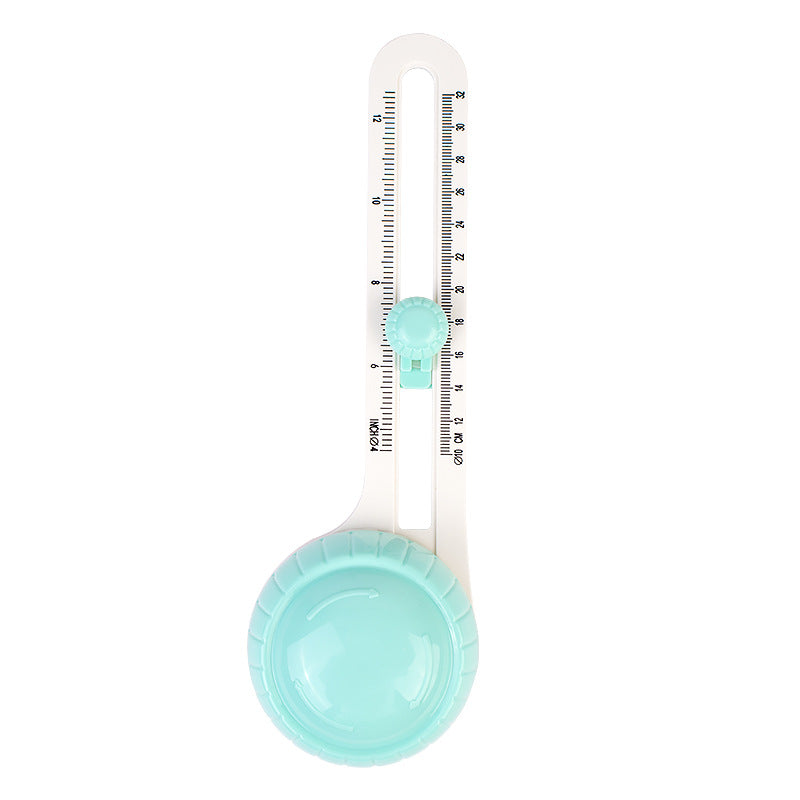 Adjustable 360-degree circular paper cutter is suitable for DIY art projects, card making, and handicrafts