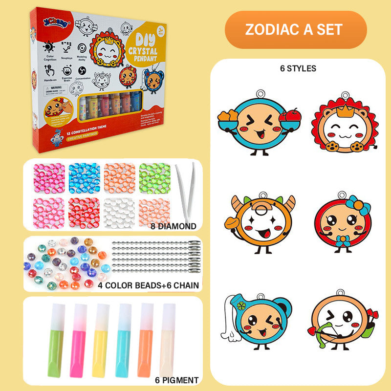 DIY Crystal Paint Arts and Crafts Set