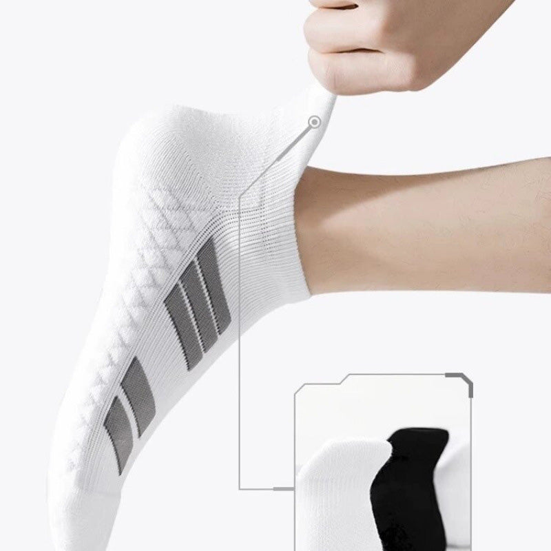 Men’s Breathable Sweat-Wicking Running Socks