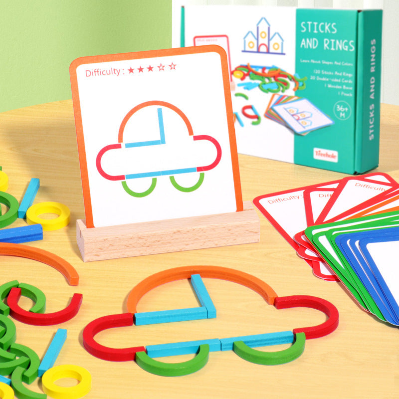 Children’s Educational Puzzle – Early Learning & Brain Development Toy