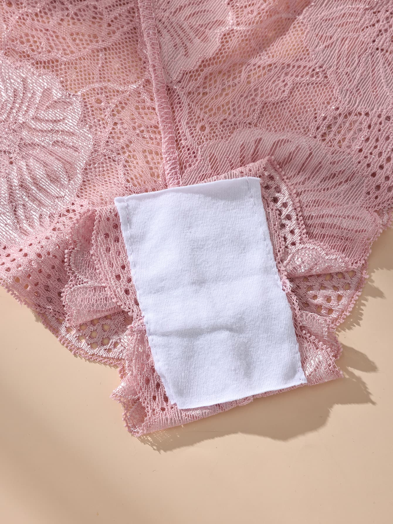 5PCS Women's Lace Bow Panties|Low-Rise, Soft & Comfortable