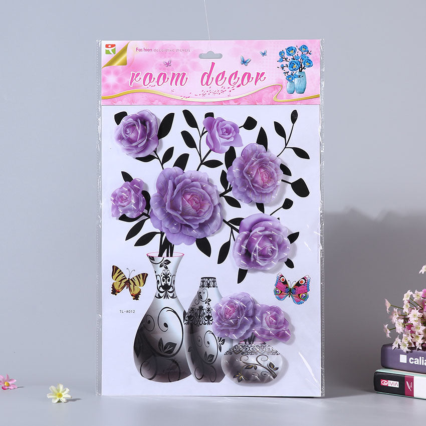 3D Flower Decorative Stickers