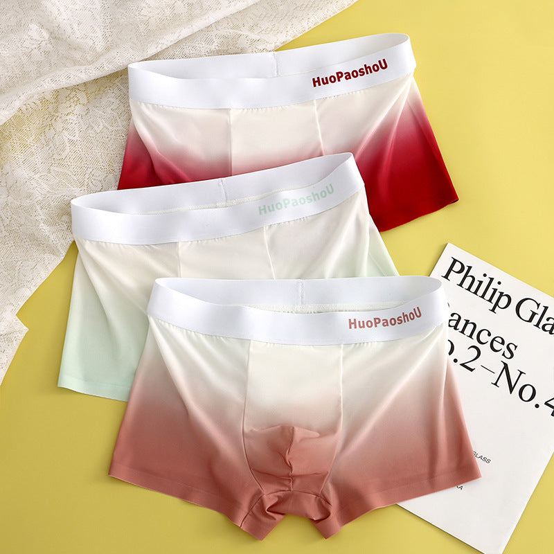Men's Soft & Stylish Gradient Ombre Boxer Briefs