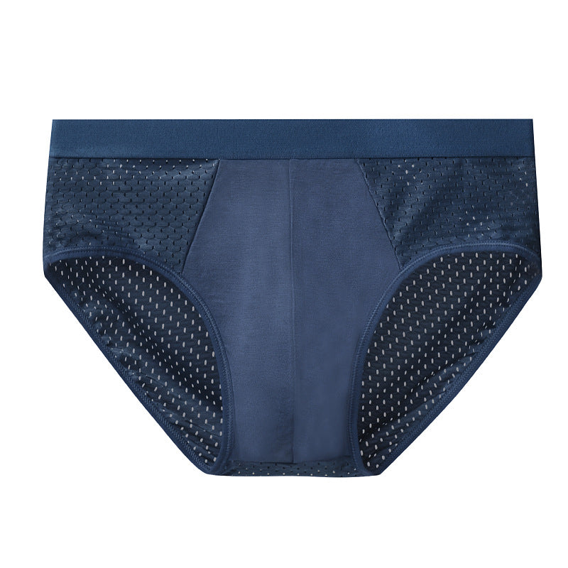 Men's Ultra-Thin Breathable Ice Silk Mesh Briefs