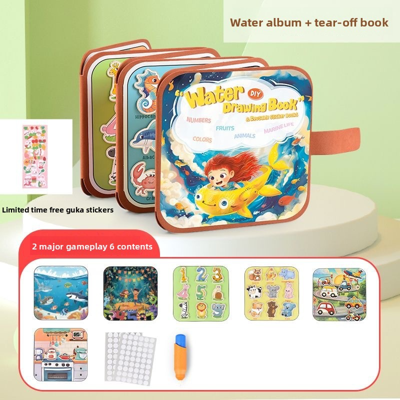 DIY Water Drawig Book
