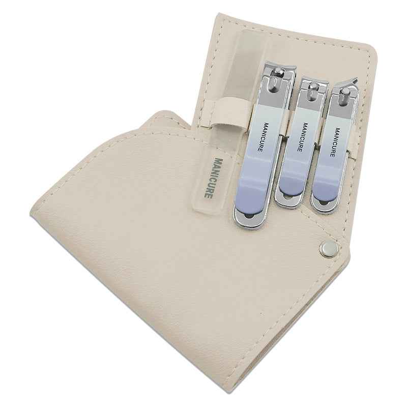 Portable 4-Piece Nail Clipper Set