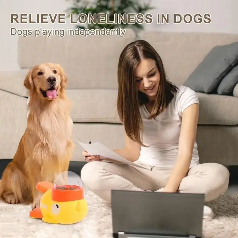 The Fun Interactive Treat Dispenser For Dogs And Cats