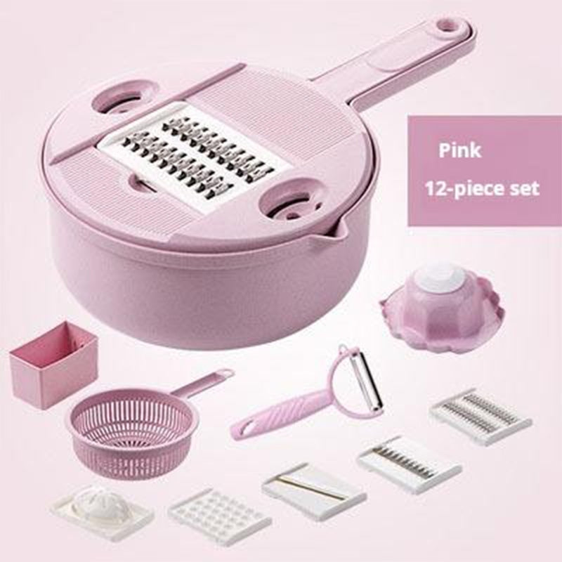 Multi-Function Vegetable Cutter and Slicer,Vegetable Chopper Spiralizer Slicer, Vegetable Chopper