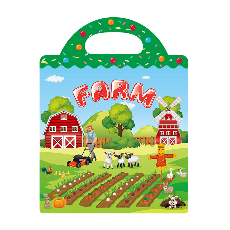 Early Learning Focus Development Sticker Book for Kids