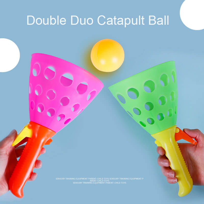 Double Duo Catapult Ball: Interactive Parent-Child Fun Toy