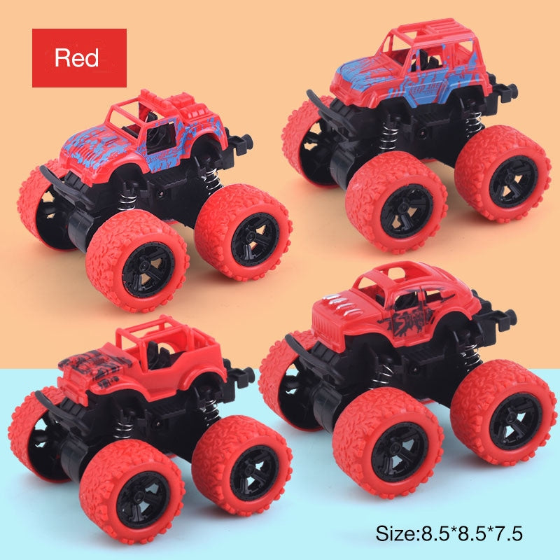 Kids Inertia Four-wheel Drive Stunt Off-Road Toy Car