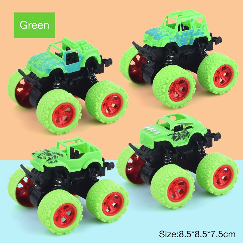 Kids Inertia Four-wheel Drive Stunt Off-Road Toy Car