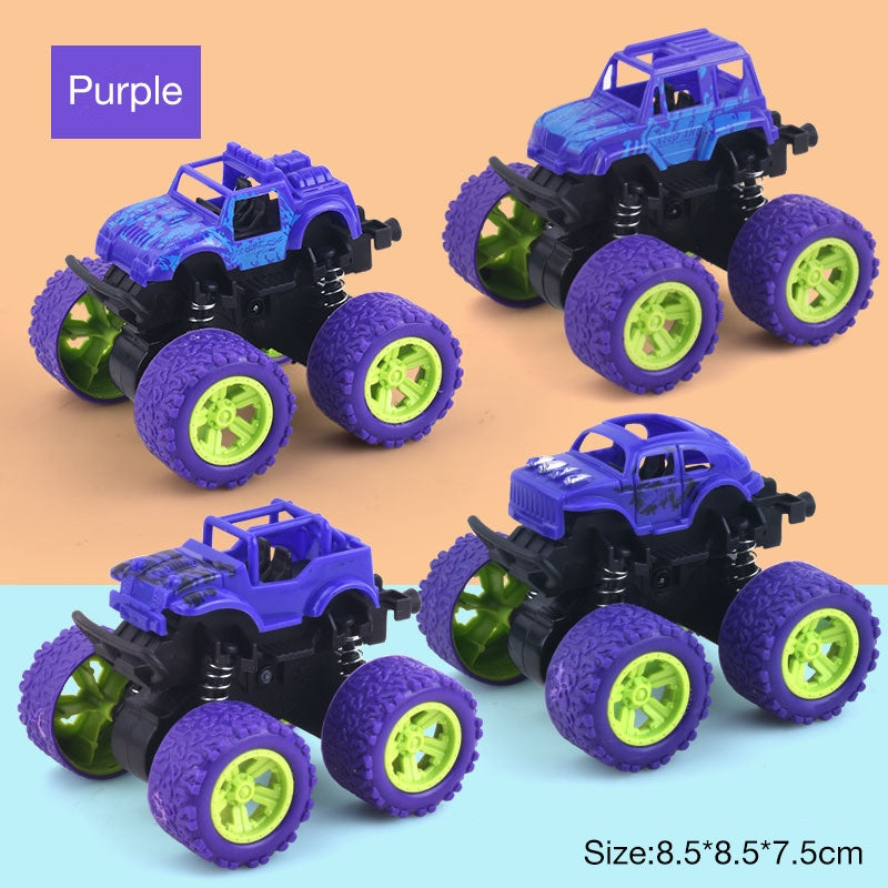 Kids Inertia Four-wheel Drive Stunt Off-Road Toy Car