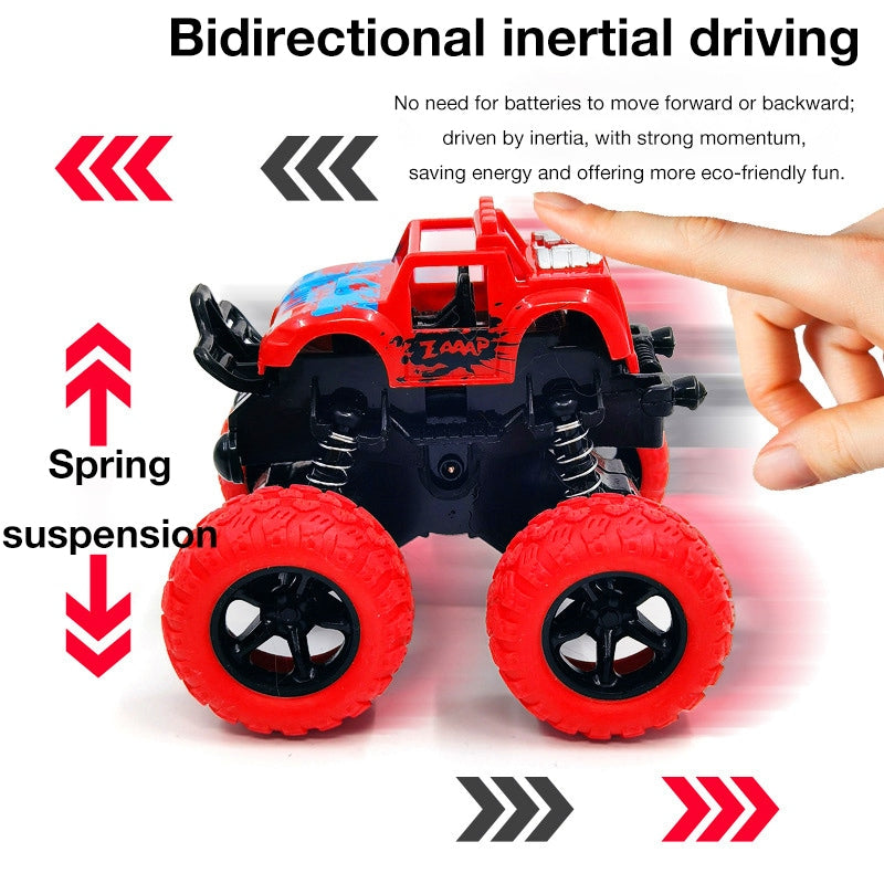 Kids Inertia Four-wheel Drive Stunt Off-Road Toy Car
