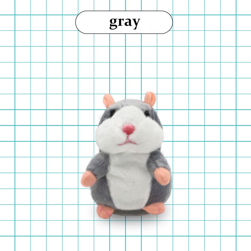 রিপিট ফাংশন সহ স্মার্ট ইলেকট্রিক টকিং হ্যামস্টার খেলনা