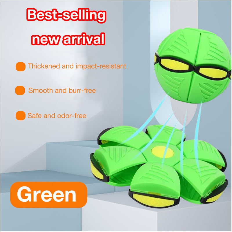 Children's Elastic Ball Step-On Flying Disc Transformable Ball Educational Toy