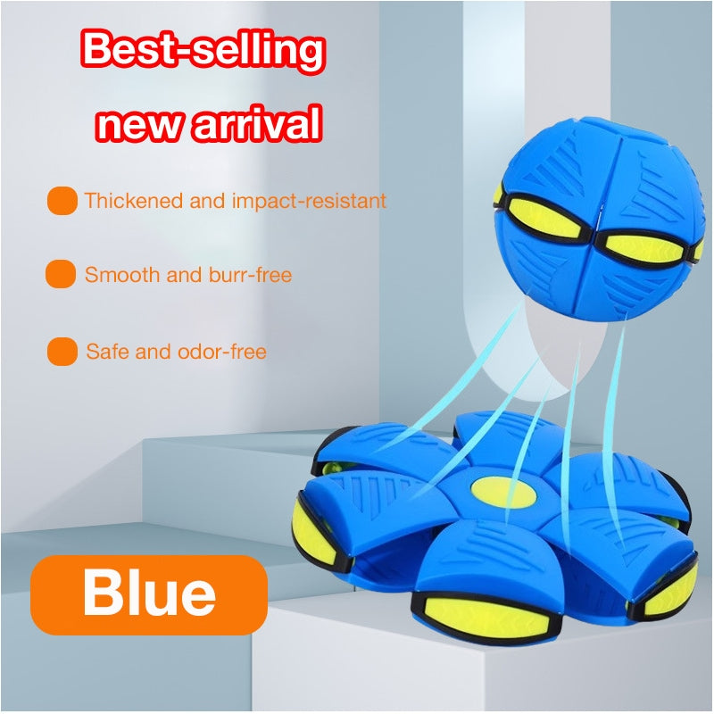Children's Elastic Ball Step-On Flying Disc Transformable Ball Educational Toy