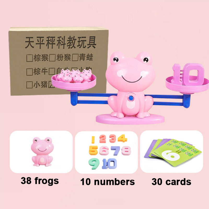 Children's Number Frog Balance Early Education Educational Toy