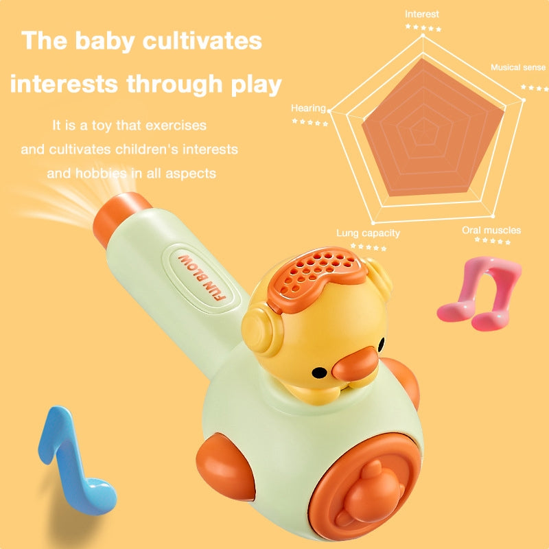 Blow Toy Children's Air Blowing Floating Ball - Lung Exercise, Breath Control Game, Sensory Integration Training Interactive Toy