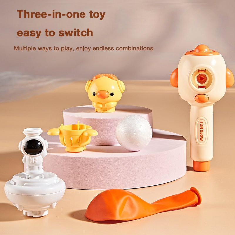 Blow Toy Children's Air Blowing Floating Ball - Lung Exercise, Breath Control Game, Sensory Integration Training Interactive Toy