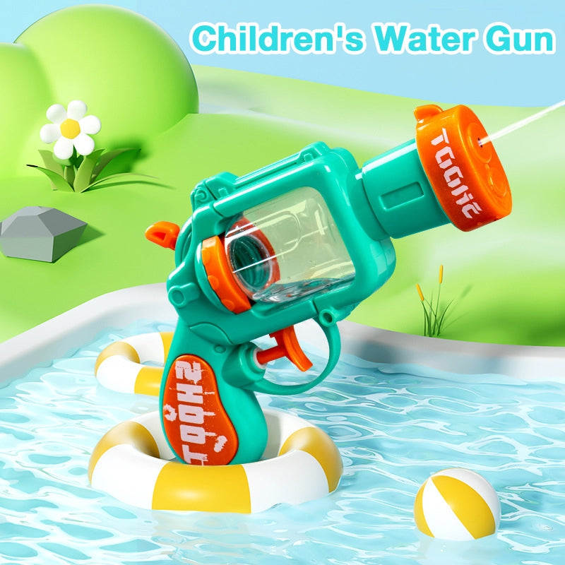 Cute Fun Water Gun – Children's Playful Revolver Squirt Gun