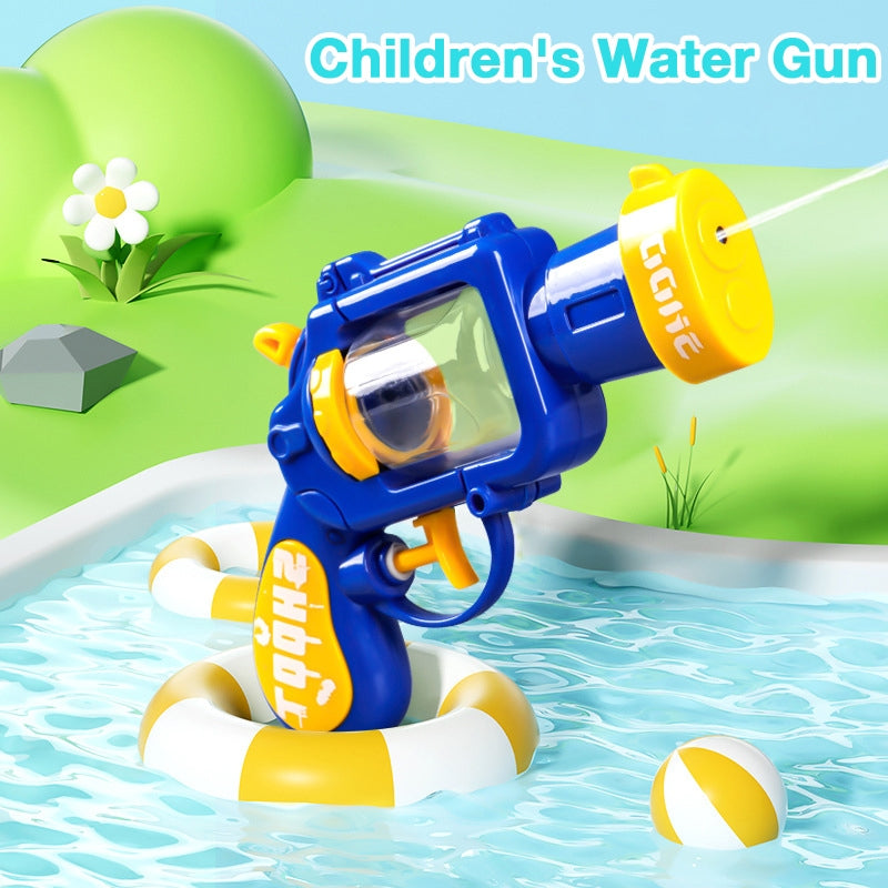 Cute Fun Water Gun – Children's Playful Revolver Squirt Gun