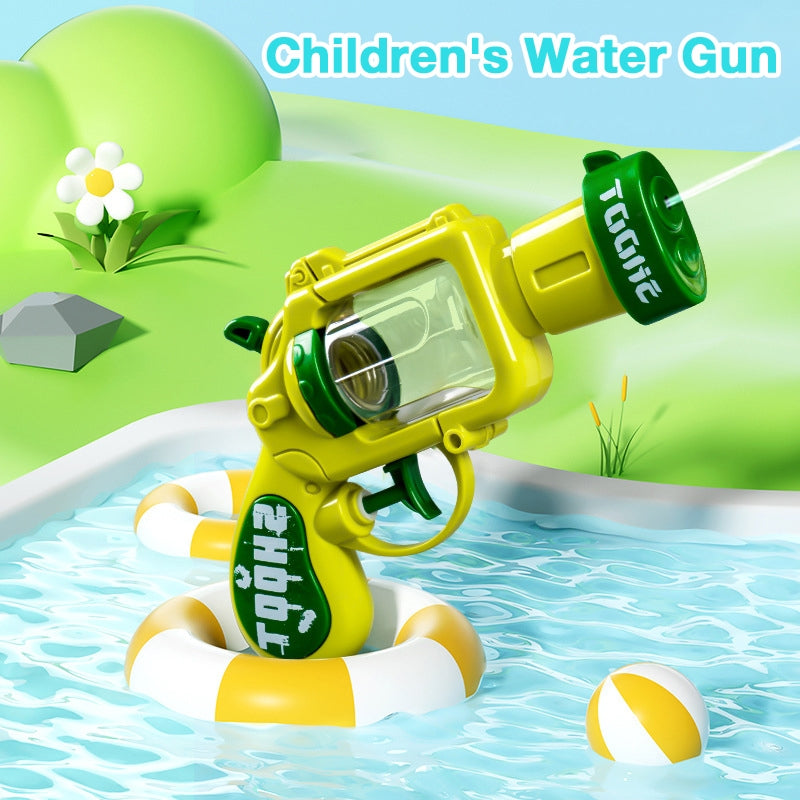 Cute Fun Water Gun – Children's Playful Revolver Squirt Gun