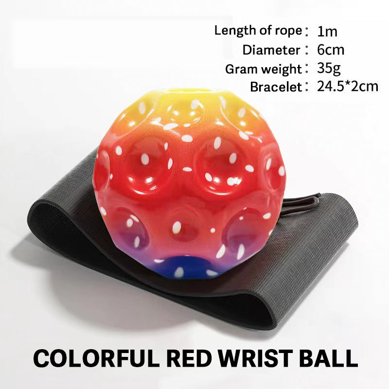 Wrist Pressure-relieving Rebounding Band With Light-emitting Function and High Elasticity Lunar Stone
