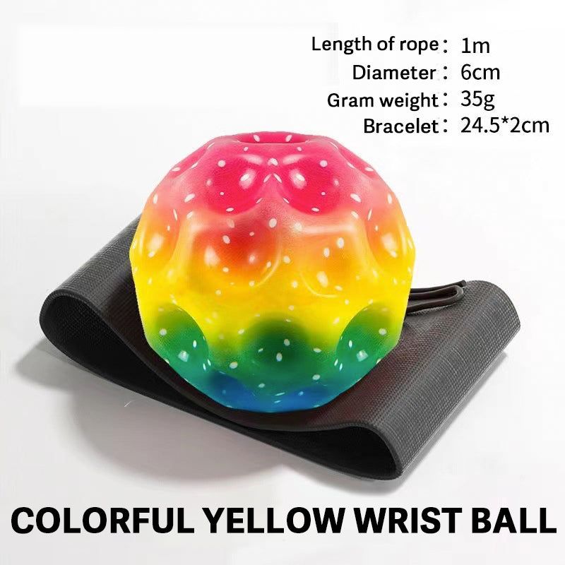 Wrist Pressure-relieving Rebounding Band With Light-emitting Function and High Elasticity Lunar Stone