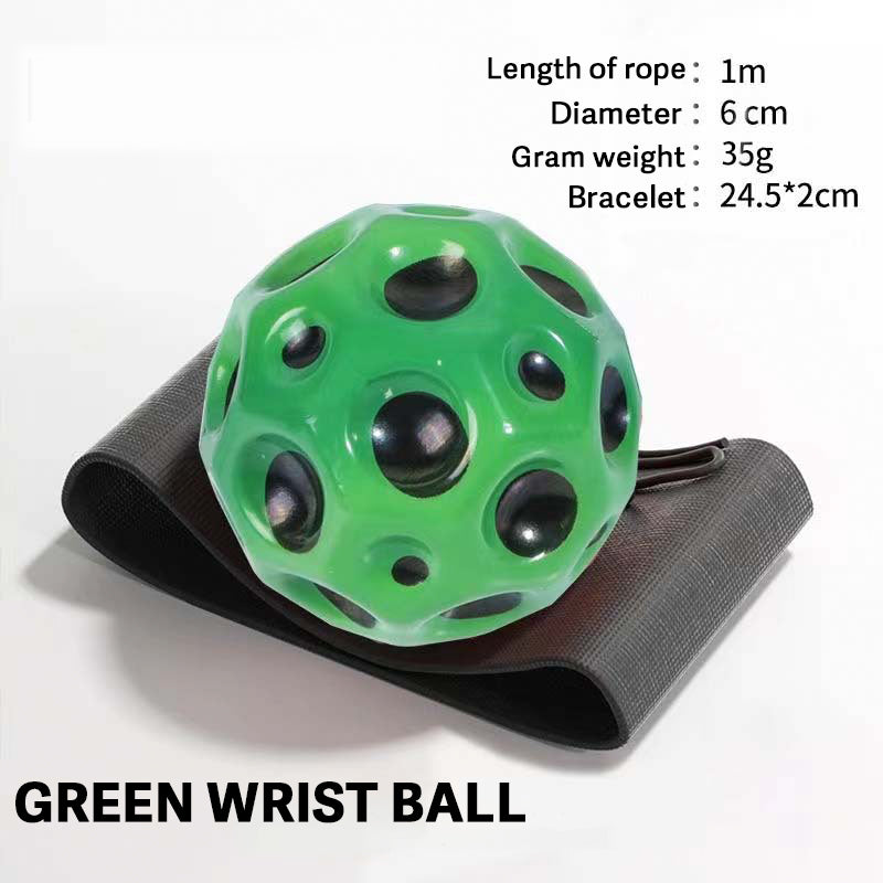 Wrist Pressure-relieving Rebounding Band With Light-emitting Function and High Elasticity Lunar Stone