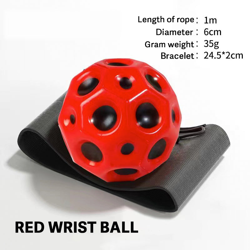 Wrist Pressure-relieving Rebounding Band With Light-emitting Function and High Elasticity Lunar Stone